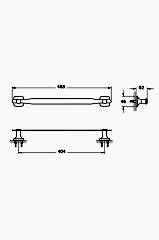Base 400 A44119 Uzun Havluluk, Krom