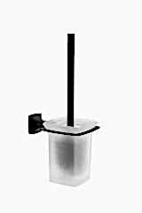 A4412536 Base 400 Tuvalet Fırçalığı Duvardan Siyah