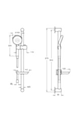 Master 1f Sürgülü El Duşu A45693